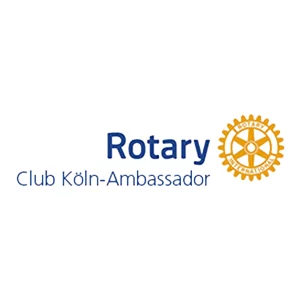 ein Logo für einen Rotary Club